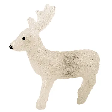 Акриловая светодиодная фигура "Оленёнок" 30х10х28 см, 4,5 В, 3 батарейки AA (не входят в комплект), 24 светодиодов, | 513-321 | NEON-NIGHT