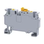 Клемма с ножевым размыкателем push-in 4 кв.мм OptiClip CPK-4-MT-N-I-серый