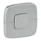 Valena ALLURE Лицевая панель для выключателя жалюзи и рольставней Алюминий