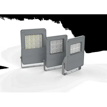 Прожектор светодиодный FL-Pro 30°x50° 50 Вт 3000К RAL7045 муар | V1-I0-70589-04L42-6505030 | VARTON