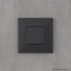 Avanti Кнопка одноклавишная в стену, , Черный матовый