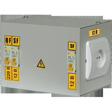 Ящик с понижающим трансформатором ЯТП-230/42/0.25 IP30 с автоматами УХЛ4