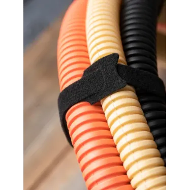 Хомут-липучка 14х310 мм черный (20 шт) PROxima