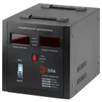 Стабилизатор напряжения переносной СНПТ-5000-РЦ цифровой дисплей 90-260В/220В, 5000ВА