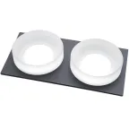 Светильник ИВО-2х50w G5.3 прямоугольный черный