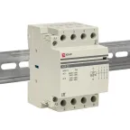 Контактор модульный КМ 32А 4NО (3 модуля) 24В АС PROxima