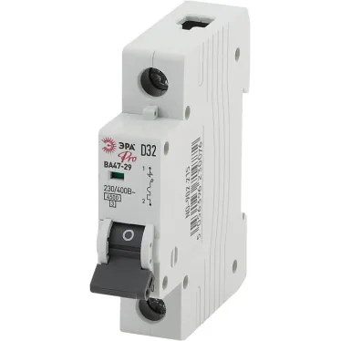 Автоматический выключатель ВА47-29 1Р 32А 4.5кА кривая D