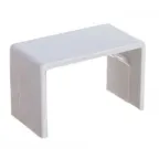 Переходник соединительный, 60х60, белый