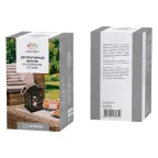 Декоративный фонарь на солнечной батарее 14х14х24 см, черный плетеный корпус, теплый белый цвет свечения | 501-145 | NEON-NIGHT