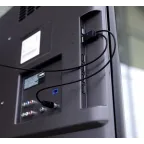 Антенна комнатная Активная для аналогового и цифрового телевидения DVB-T2 Ag-705,