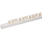 Шина соединительная типа FORK вилка 3Р 100 А 1 м 10шт, REXANT