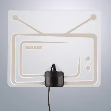 Антенна комнатная Активная для цифрового телевидения DVB-T2 Ag-719 USB,