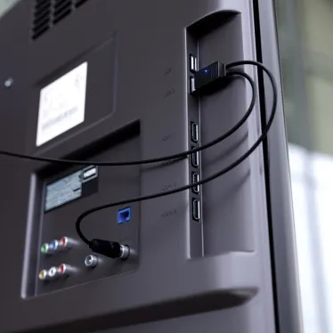 Антенна комнатная Активная для цифрового телевидения DVB-T2 Ag-719 USB,