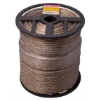 Трос стальной в ПВХ оплетке d-6.0 мм. прозрачный (150 м)