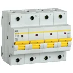 Выключатель автоматический ВА47-150 4Р 125А 15кА характеристика C