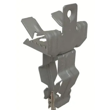 Держатель для крепления трубы к балке 10-15мм диаметр 30-35мм горизонтальный монтаж