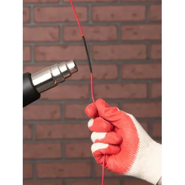 Трубка термоусаживаемая ТУТ нг 2/1 черная в отрезках по 1м PROxima