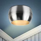 Светильник встраиваемый KL81 SN алюминиевый GX53 белый (40/960)