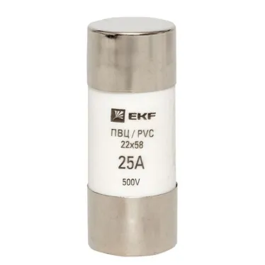 Плавкая вставка цилиндрическая ПВЦ 22х58 25А