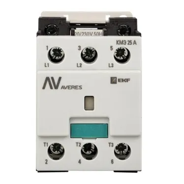 Контактор КМЭ 25А 400В АС AVERES