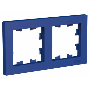 ATLASDESIGN рамка двухпостовая, универсальная, АКВАМАРИН