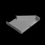 Переходник левый 80х300-600 "ПЛЮС" | PDplus80*300-600-L | КМ-профиль