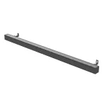 Светодиодный светильник архитектурный Regula 2.0 1200 мм 24 Вт GREEN с матовым рассеивателем RAL9005 черный муар | V1-G1-92332-20000-66024GN | VARTON