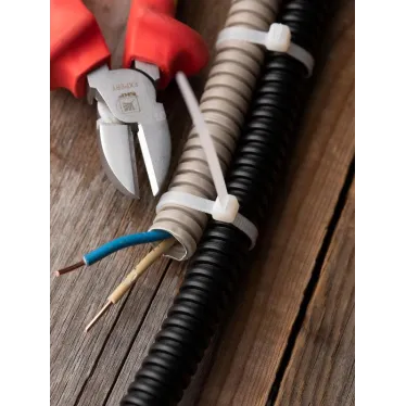 Хомут P6.6 стандартный белый 2.5x150 (100шт) FlexLock PROxima