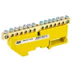 Шина PE земля на DIN-изоляторах ШНИ-6х9-14-Д-Ж