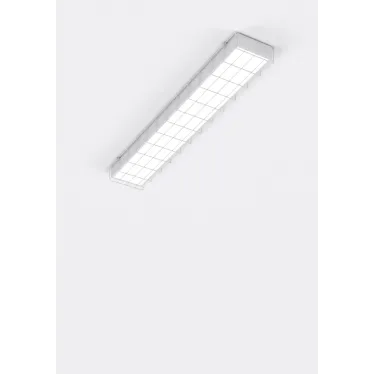 Светильник светодиодный S270 2.0 спорт/ обр.учр накл. 1200*212*70 IP40 42 ВТ 4000К с призм. рас. с защ.реш | V1-E0-00066-01PR0-4004240 | VARTON