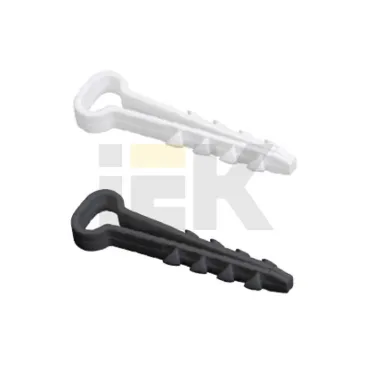 Дюбель-хомут 5х8мм белый (100шт)