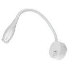 Светильник светодиодный настенный гибкий интерьерный ULT-F22-3W/4000K IP20 WHITE 85-265В. Белый свет (4000К) белый TM | UL-00004239 | Uniel