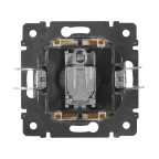 VALENA Розетка телевизионная TV оконечная 10дБ в рамку слоновая кость