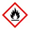 Знак ''Горючее вещество'' 250х250 мм, пленка самоклеящаяся ГОСТ 19433-88