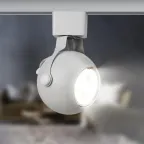 Трековый светильник однофазный TR35-GU10 WH MR16 белый под лампу