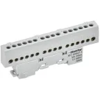 TEKFOR Шина L фаза изолированная на универсальном держателе 6х9-16-Ср IEK