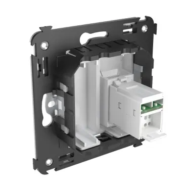 Avanti Розетка RJ-45 в стену, 5e одинарная, ''Белое облако''