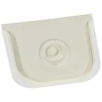 Коробка для накладного монтажа с мембранными сальниками - Программа Plexo - серый - 1 пост