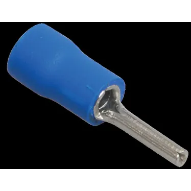 Наконечник круглый штыревой изолированный НкИш 1. 5-2.5 синий (100шт)