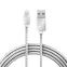 Кабель USB-Lightning для iPhone, metall, steel color, 1m, 18-4247,