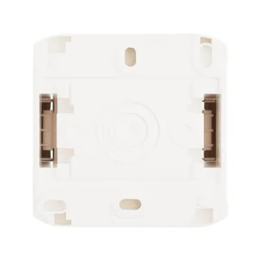 Quteo Выключатель двухклавишный наружный IP44 белый 10А