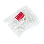 Дюбель-хомут для круглого кабеля (19-25мм) белый (50 шт) PROxima