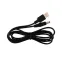 Кабель USB штекер - DC 2.1х5.5мм, 1.5м., черный