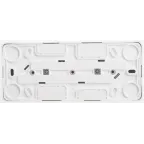 ЭТЮД Розетка тройная открытой установки без заземления без шторок 16А 250B, белый