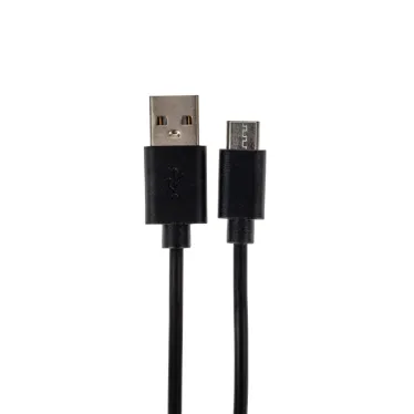 Кабель USB-Type-C, PVC, black, 1m, 18-1881,