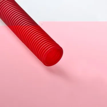 Труба гофрированная 40мм ПНД красная для металлопластиковых труб