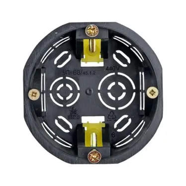 Коробка установочная КМП-020-011 для полых стен 68х45 полипропилен пластиковые лапки IP30 PROxima