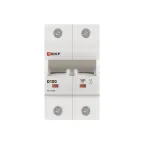 Автоматический выключатель ВА 47-125 2P 100А (D) 15кА PROxima