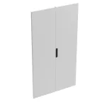 Дверь сплошная двустворчатая для шкафов OptiBox M, ВхШ 2200х1000 мм