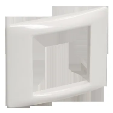 Рамка и супорт для кабель-канала универсальные на 2 модуля